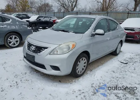2012 Nissan Versa 1.6 Sv из США, поврежденный, VIN 3N1CN7AP3CL823454